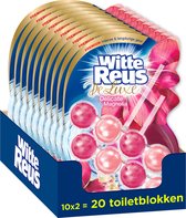 Witte Reus DeLuxe Toiletblok - Delicate Magnolia - WC Blokjes Voordeelverpakking - 20 stuks