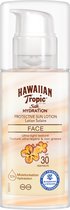 Hawaiian Tropic SPF30 zonnebrandlotion Gezicht 50 ml 12 uur