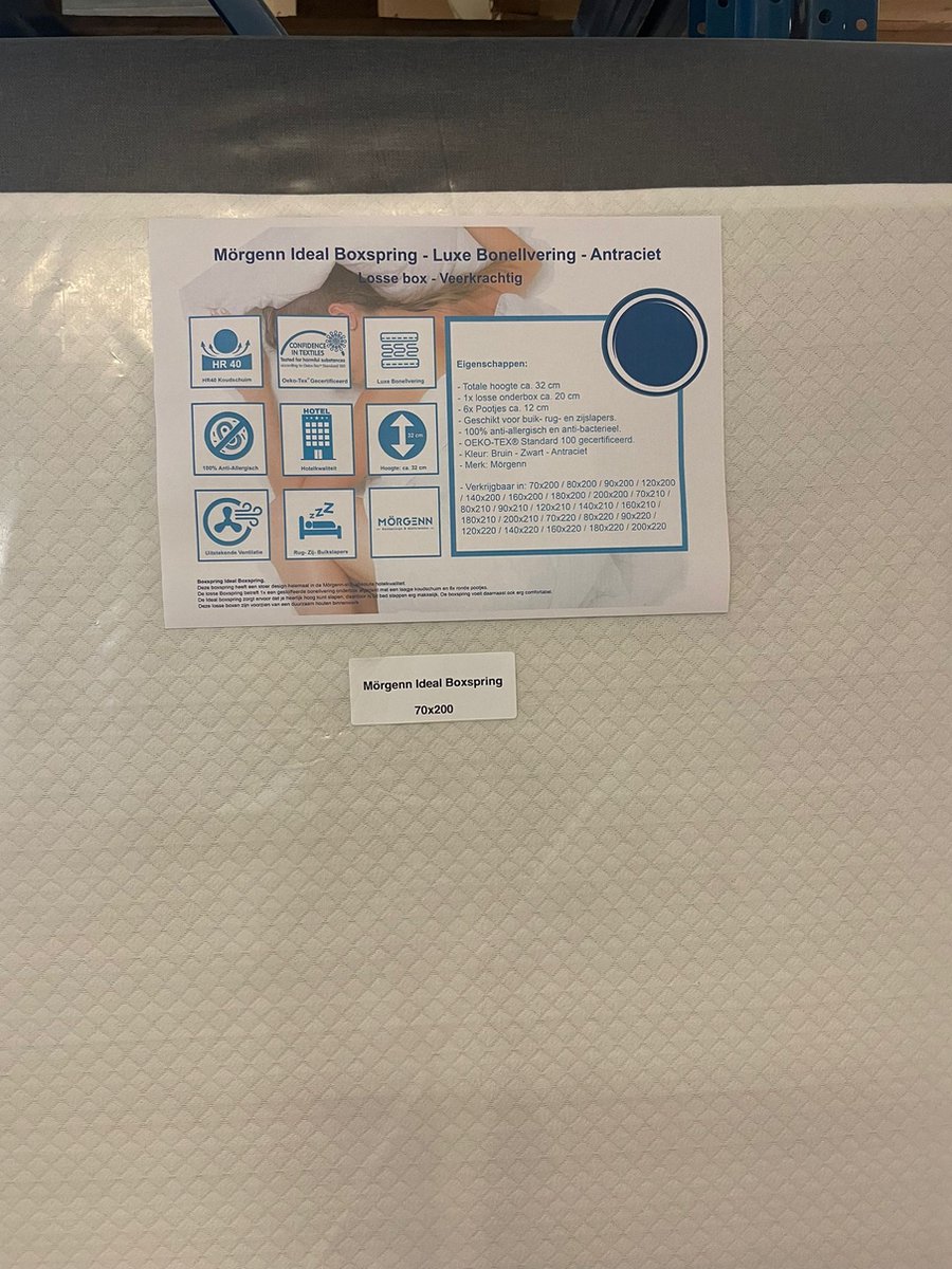 Mörgenn Mörgenn Ideal Losse Boxspring - afbeelding 5