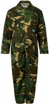 Camouflage overall - maat 110/116 - legerprint pak