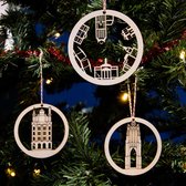 Kerstballen Dordrecht Jouw Favoriete Stad in de Kerstboom City Shapes