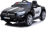 Mercedes Voiture Pour Enfants Police Sl500 Noire - Batterie Puissante - Télécommande - Sûr Pour Les Enfants
