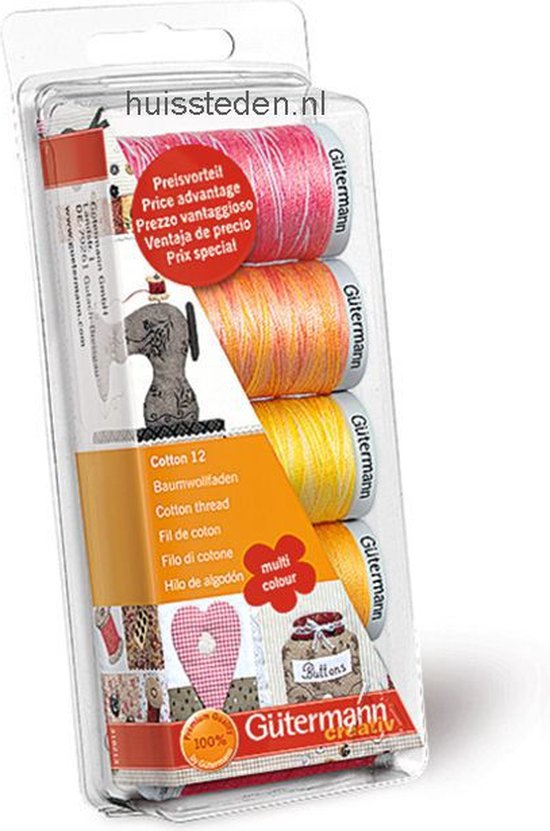 Gutermann cotton 12, Col.1 | bol