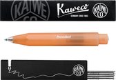 Kaweco - Balpen - Frosted Sport - Soft Mandarin - Met doosje Balpenvullingen Zwart