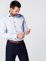 SKOT Fashion Duurzaam Overhemd Heren Business Blue - Lichtblauw - Maat XXL