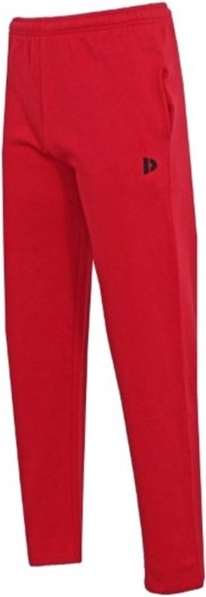 Donnay - Joggingbroek rechte pijp (Wess) - Sportbroek - Heren - Berry red (040) - Maat M