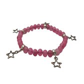 Little Bijoux-armband Teen Pink Star