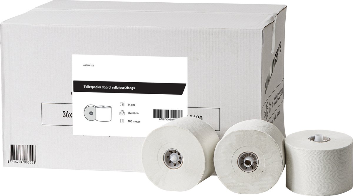 Goedkoopste Toiletpapier doprol cellulose 2laags