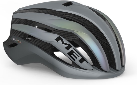 MET Trenta 3K Carbon MIPS Fietshelm - Maat S - Gray Iridescent Matt