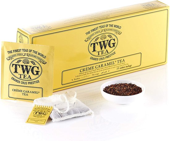 TWG BLACK ☆EARLGREY☆CREMECARAMEL Creme Caramel Tea - TWG | bol