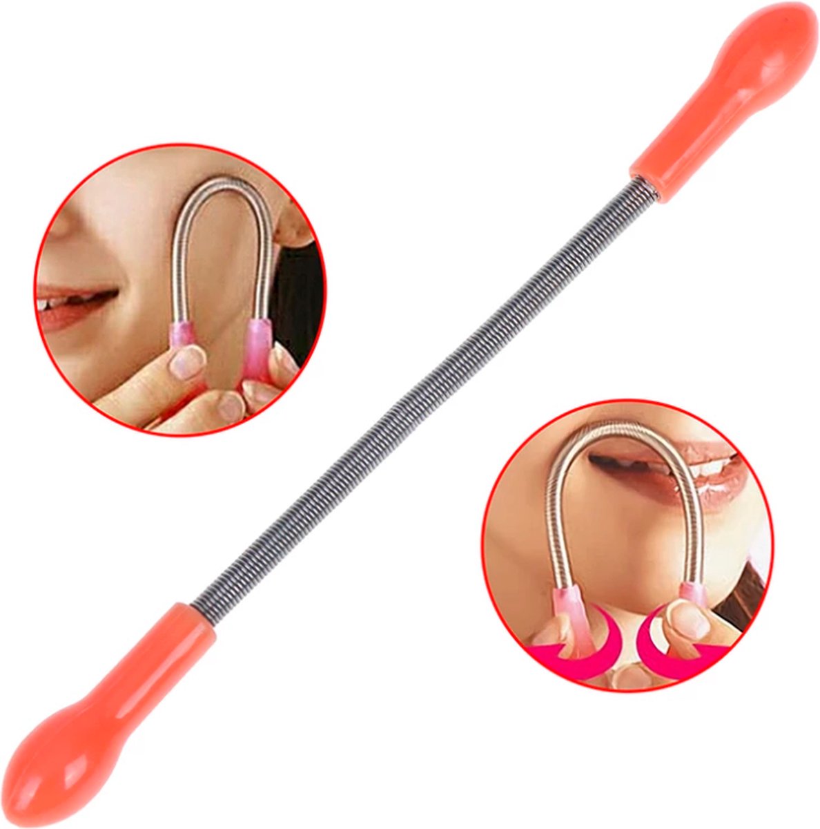 New Age Devi Epileerveer Gezicht haren verwijderen Zalm Roze snel en pijnloos Epilator Wenkbrauwen ontharen Intieme delen Benen ontharen Haarverwijderaar Beauty