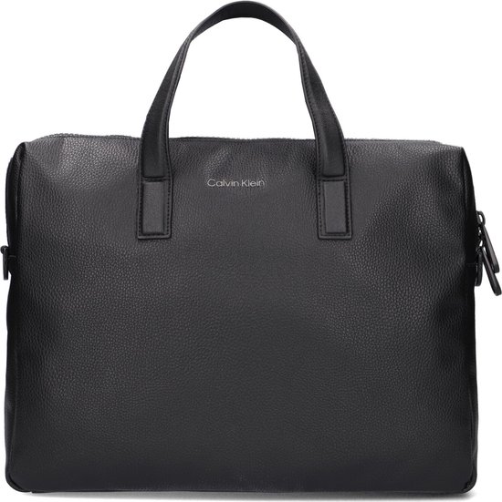 Calvin Klein Ck Must Laptop Bag Laptoptassen Heren - Zwart - Maat ONESIZE