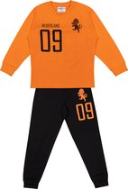 Fun2Wear - Pyjama Elftal - Oranje / zwart - Maat 92 -