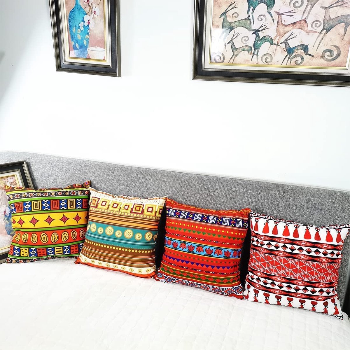 Kussensloop set - sofa slaapkamer woonkamer