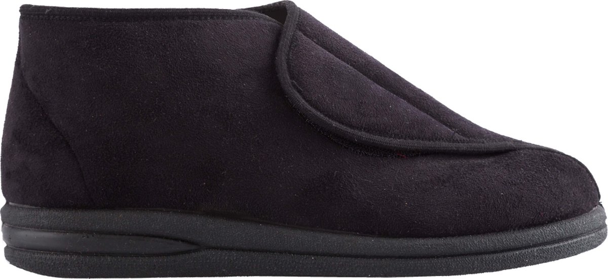 MSF pantoffel - zwart - hoog herenmodel - wasmachinewasbaar - maat 42