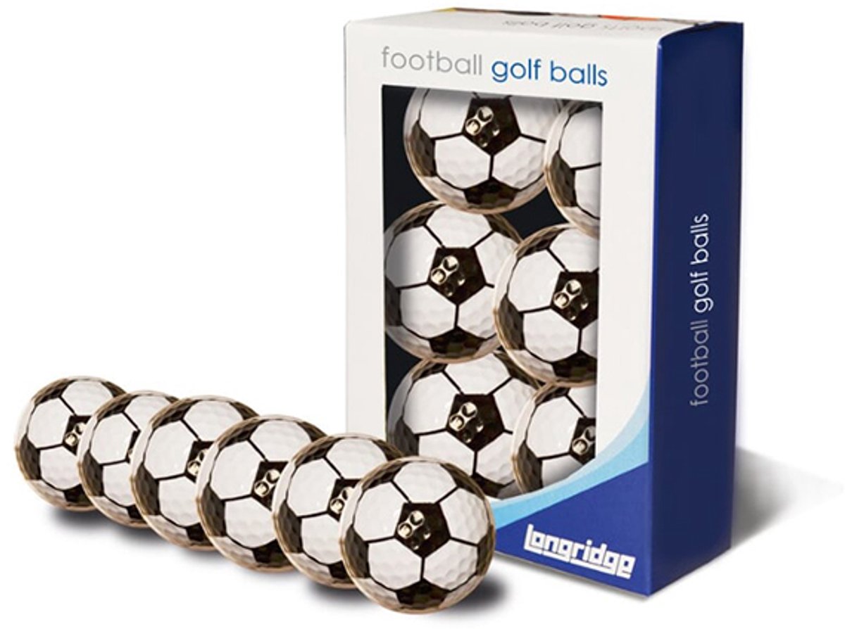 Golfballen voetbal print