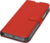 SBS Wallet Stand Telefoonhoesje geschikt voor Apple iPhone 14 Pro Max Hoesje Bookcase - Rood