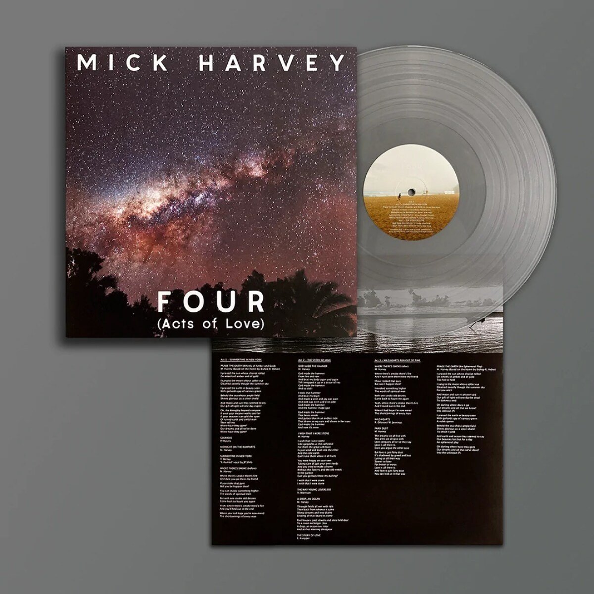 Mick Harvey - Four (Acts Of Love) (LP) (Limited Edition) (Coloured Vinyl)
