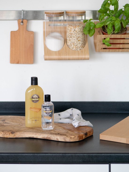 Pure Wood Oil Onderhoudsolie Snijplank olie Foodsafe 100 ml bol