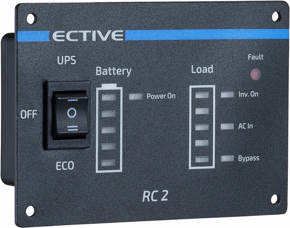 Ective afstandsbediening RC2 voor TSI stroomomvormers
