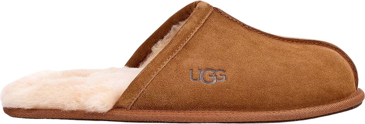 UGG M Scuff Heren Sloffen - Cognac - Maat 40