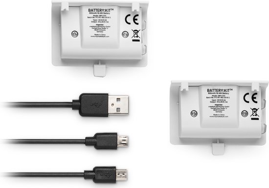 Snakebyte Battery Kit - Xbox One - Wit | bol
