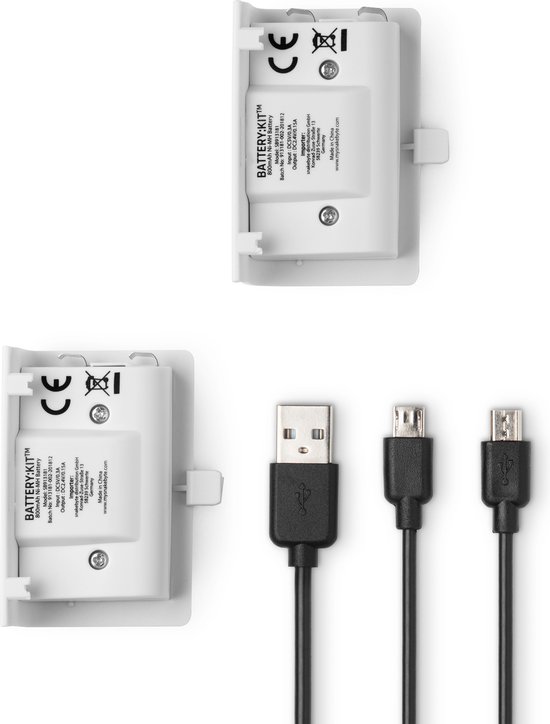 Snakebyte Battery Kit - Xbox One - Wit | bol