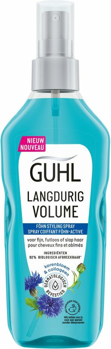 Guhl Fӧhn-Active Styling Spray Langdurig Volume - 4 x 125 ml