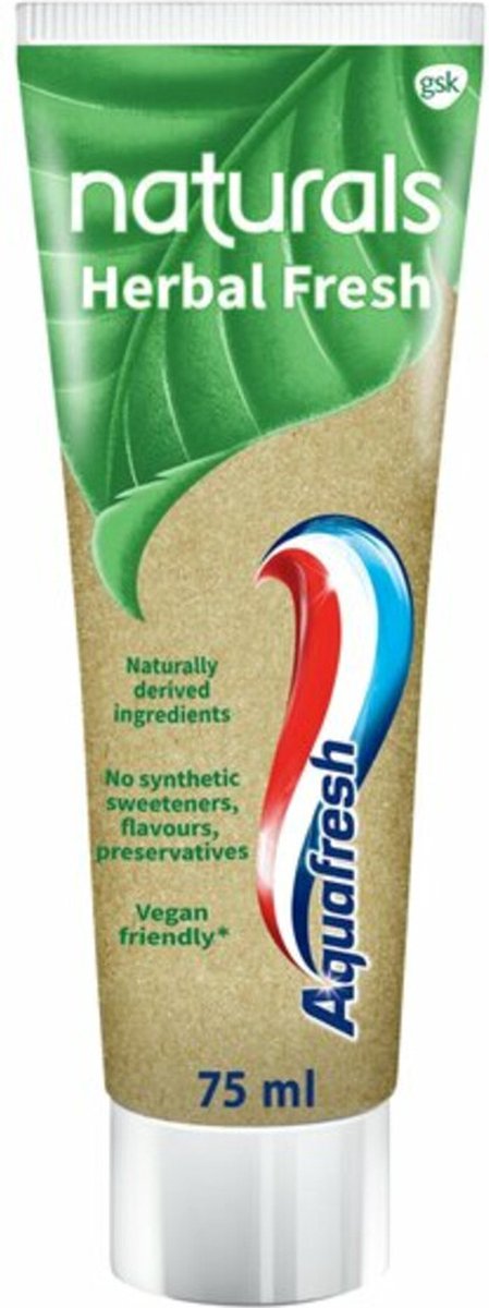 Goedkoopste Aquafresh Naturals Herbal Fresh 75 ml
