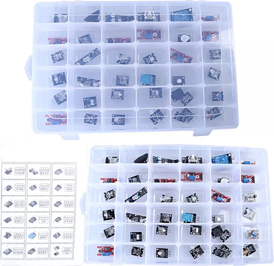 Sensor module starter kit 37 delig in 1 | Mega Nano | bol