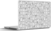 Laptop sticker - 17.3 inch - Programmeren - Computer - Patronen - 40x30cm - Laptopstickers - Laptop skin - Cover