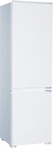 Frilec BERLIN278-E-040E - Réfrigérateur-congélateur combiné - Encastrable - Avec casier à bouteilles - Compartiment congélateur 4* - 249 litres - Wit