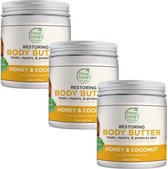 PETAL FRESH - Body Butter Honey & Coconut - 3 Pak