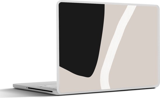 Autocollant pour ordinateur portable - 10,1 pouces - Pastel - Minimalisme - Formes - 25x18cm - Autocollants pour ordinateur portable - Peau pour ordinateur portable - Couverture
