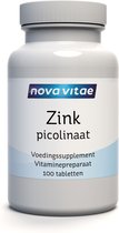 Nova Vitae - Zink picolinaat - 50 mg - 100 tabletten