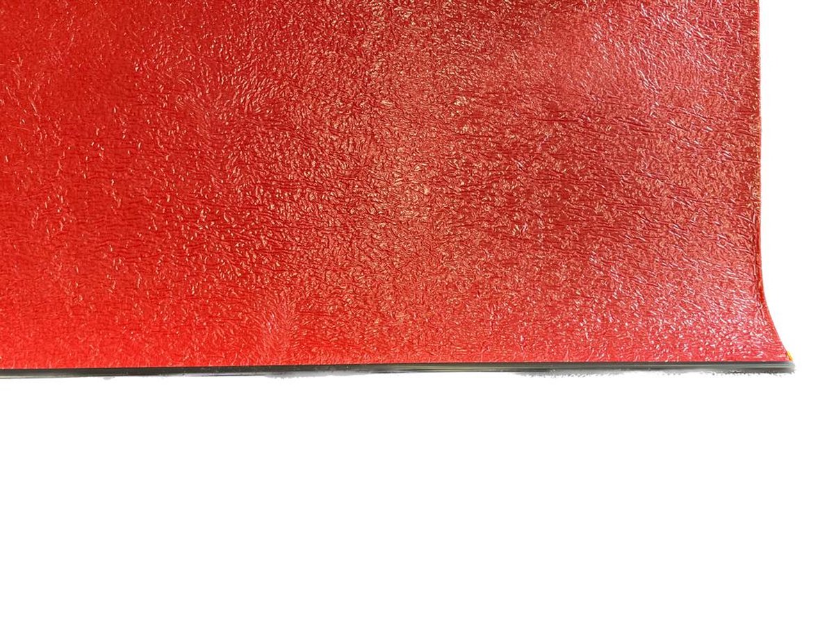 Rode Loper - 1x5 meter - Luxe loper - Beschermfolie - inclusief design ...