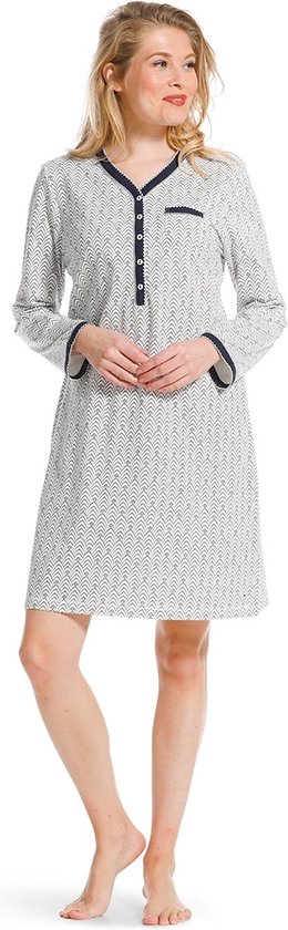 Blouse rayée oversize manches longues rouge/bleue - River Woods