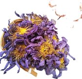 Egyptische Blauwe Lotus Bloemen - 30 gram - Meditatie Thee - Lucid Dreaming - Ontspanning - Stress verlagend
