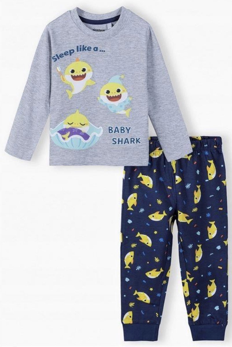 Baby Shark Pyjama Katoen Maat 110
