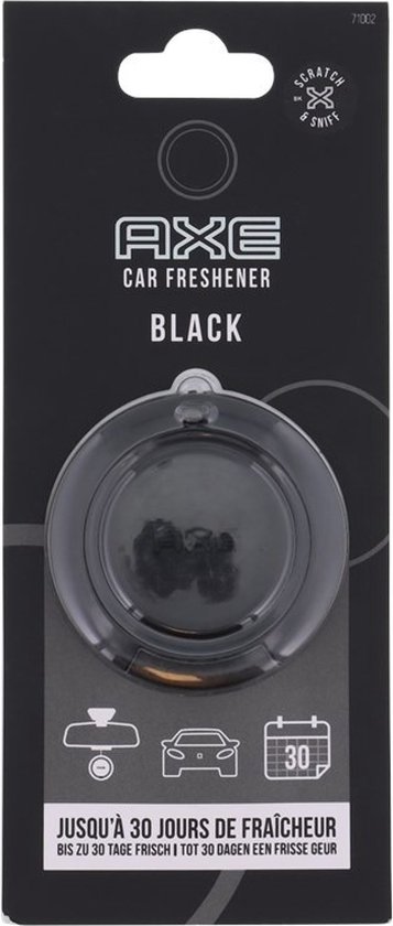 AXE Luchtverfrissers Auto Parfum Geurtje - Black [autoluchtje - mannen - geurhanger]