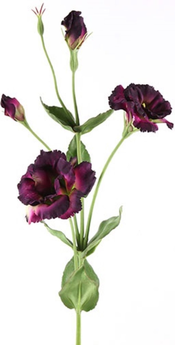 Countryfield Kunstbloem Lisianthus paars