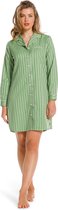 Pastunette dames nachthemd Satijn L/M - Green Stripe - 40 - Groen