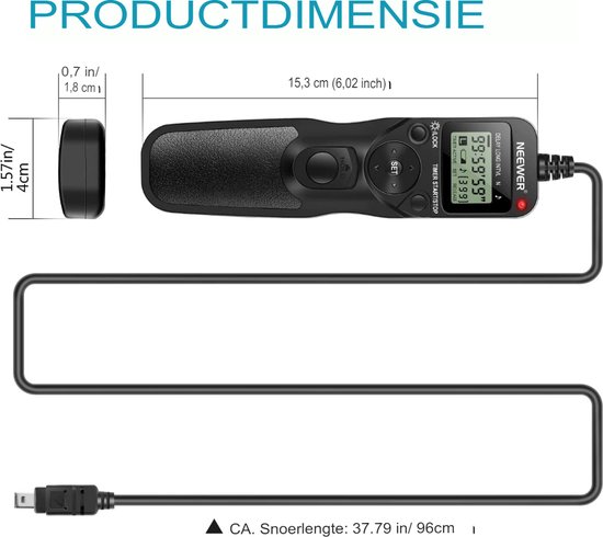 Neewer PA045E Zijhandvat met Bluetooth afstandsbediening, snelsluitklem Neewer PA045E Zijhandvat met Bluetooth afstandsbediening, snelsluitklem