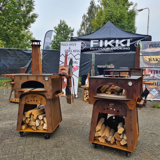 Fikki Level de Luxe - barbecue en pizza oven voor buiten van Fikki — afbeelding 5