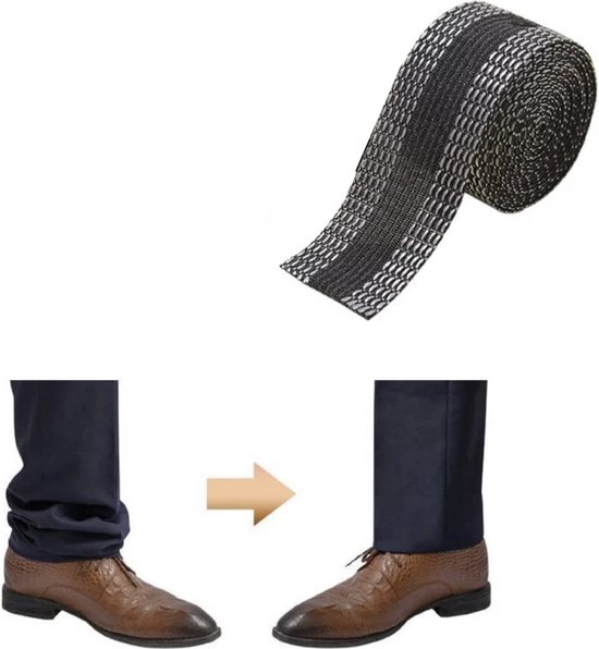 Aboiledy Gordijnband 5 M Met 40 Zilveren Ringen - Voor Gordijnen, 80 Mm Breed