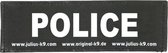 Julius-K9 label - Police (20mm x 80mm)