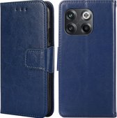 Coque OnePlus 10T - Mobigear - Série Wallet9 - Bookcase en similicuir - Blauw - Coque adaptée pour OnePlus 10T