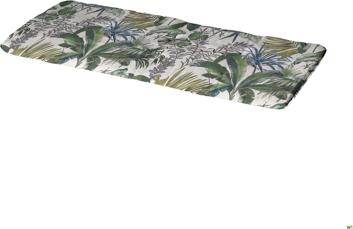 Madison loungekussen in blauw, 150x68 cm, voor comfortabel buiten zitten.