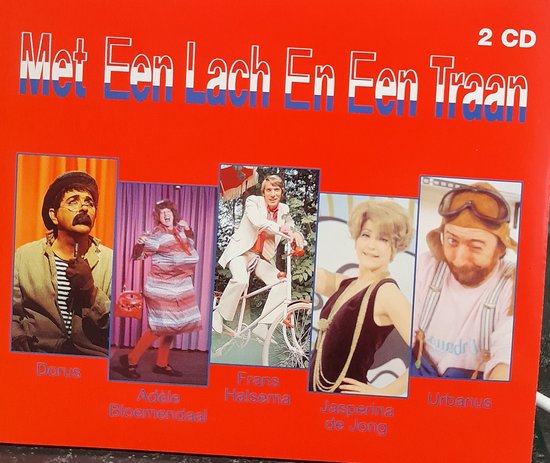 Met een lach en een traan - Dubbel Cd - Wim Sonneveld, Frans Halsema, Dorus, Ramses Shaffy, Rob De Nijs, Liesbeth List