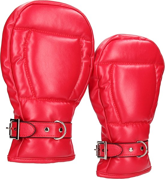 Coups de feu - Ouch! OU713RED - Ouch Puppy Play - Mitaines pour chien en néoprène - Rouge